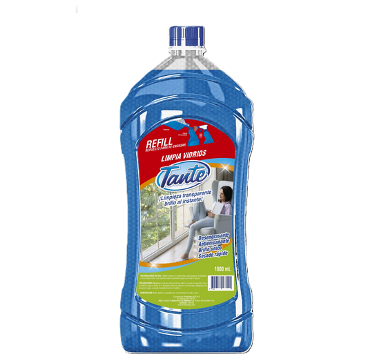 LIMPIAVIDRIOS REFILL X 1800 ML