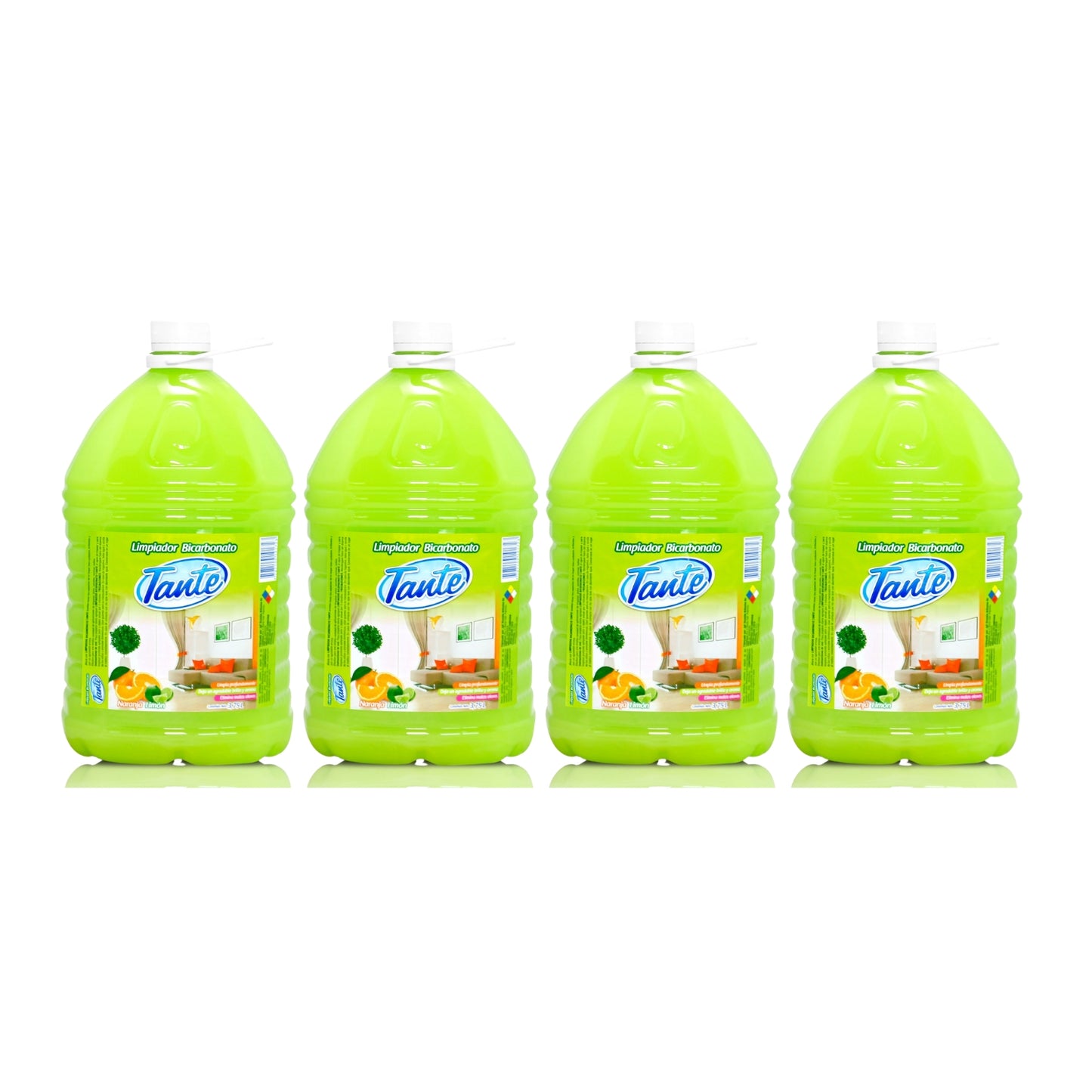 LIMPIADOR BICARBONATO NARANJA LIMÓN TANTE 3750ML