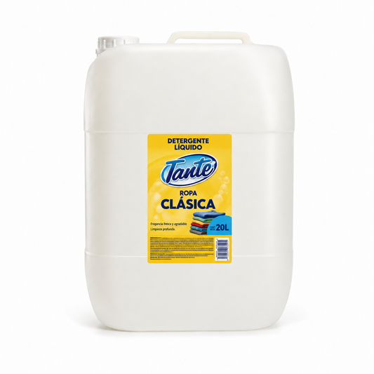 Detergente Ropa Clásica Tante 20 L