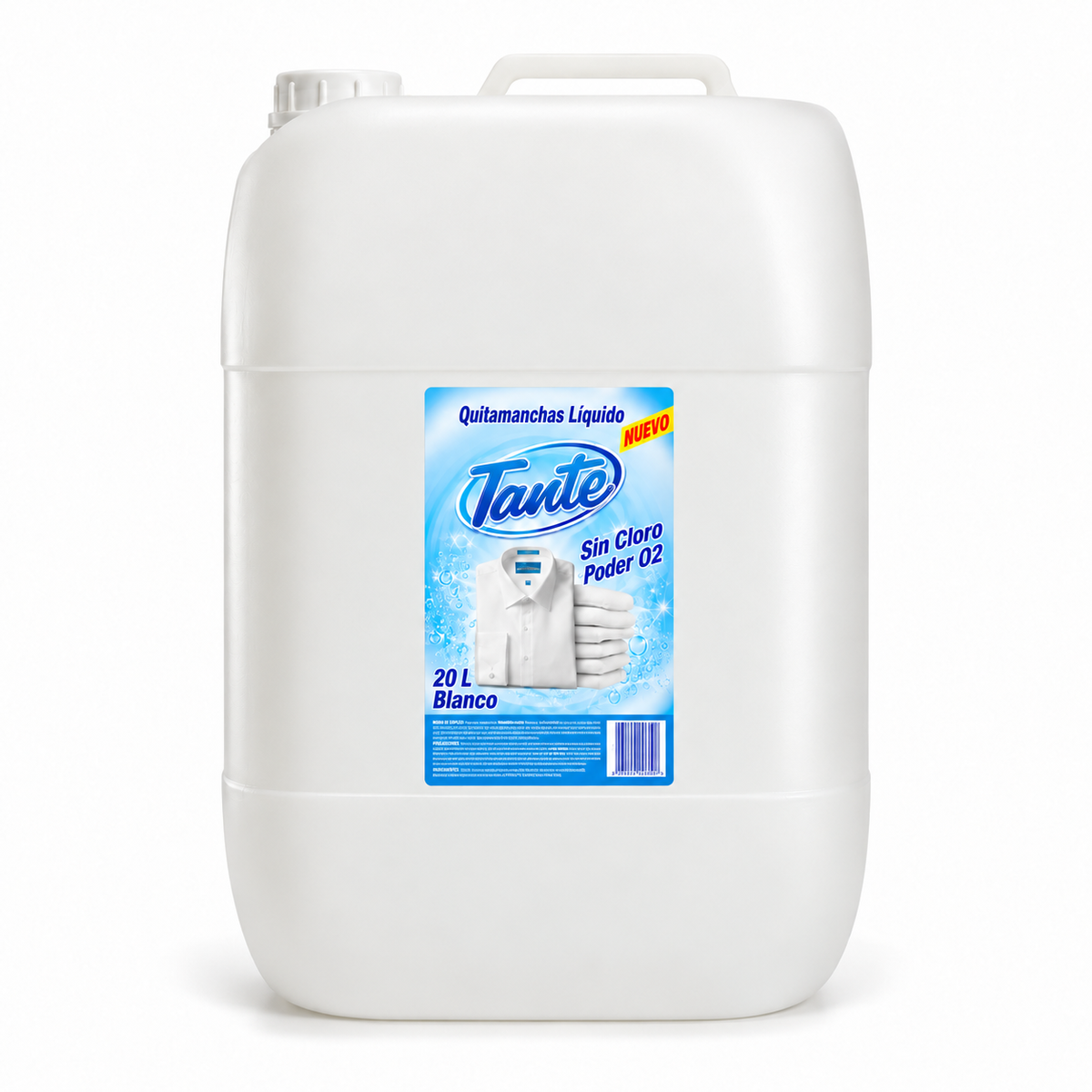 QUITAMANCHAS LIQUIDO TANTE ROPA BLANCA 20LT