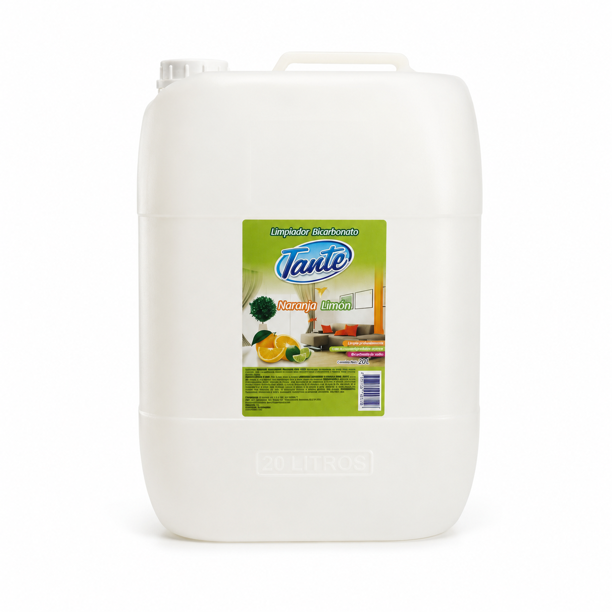 Limpiador Bicarbonato Naranja Limón Tante 20 L