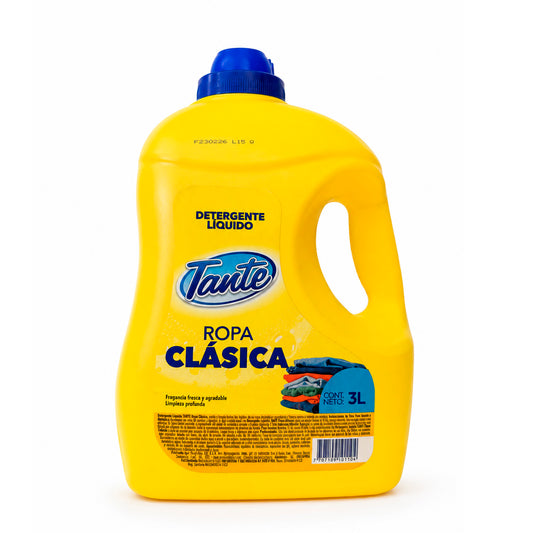 DETERGENTE LÍQUIDO ROPA CLÁSICA TANTE